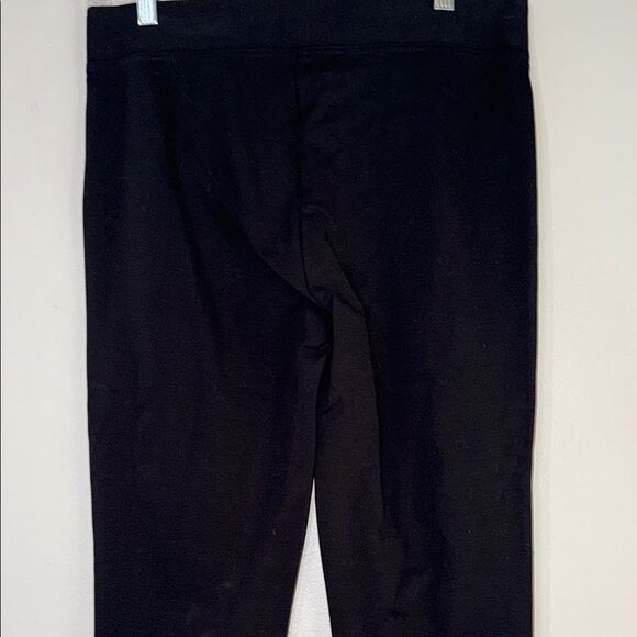 Ann Taylor Faux Leather Panel Pants Size Large - Picture 10 of 10